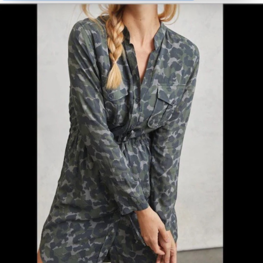 Cloth $ Stone by Anthropology camo dress!